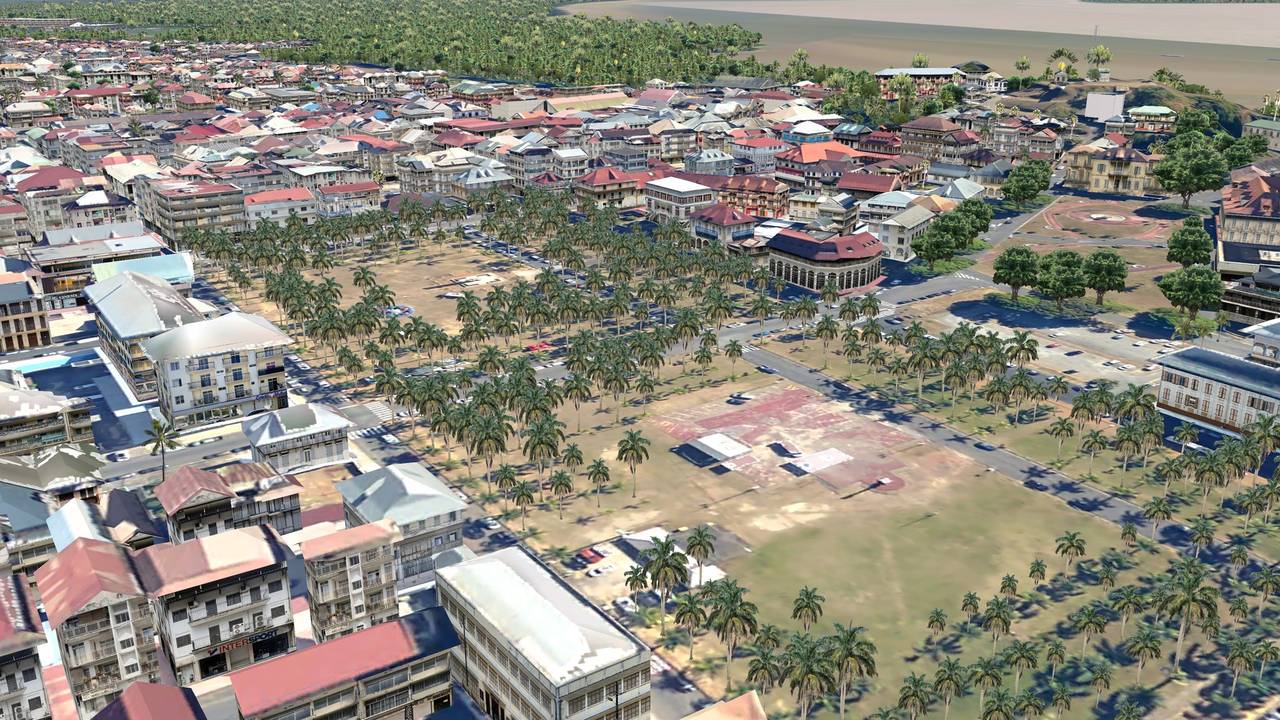 Jumeau numérique Cayenne — vue 1